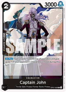 Captain John OP07-082 Uncommon 500 Years in the Future One Piece Near Mint