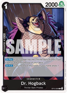 Dr. Hogback OP15-084 Common Adventure on Kami's Island One Piece Near Mint