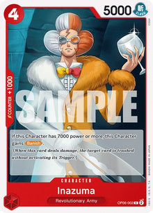 Inazuma OP06-002 Common Wings of the Captain One Piece Near Mint