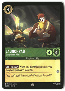 Launchpad - Exceptional Pilot 83/204 Common Whispers in the Well Lorcana LP