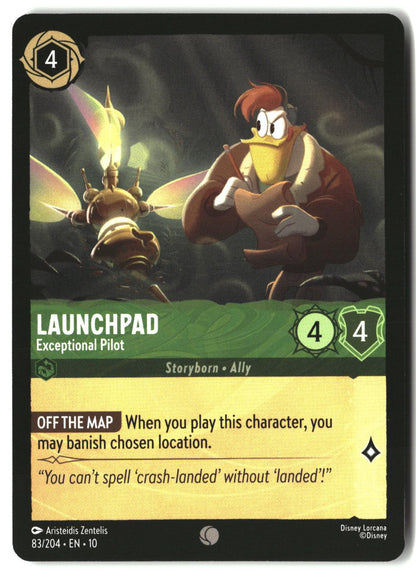 Launchpad - Exceptional Pilot 83/204 Common Whispers in the Well Lorcana LP