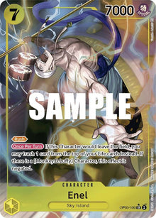Enel (100) (Alternate Art) OP05-100 Awakening of the New Era One Piece Foil NM