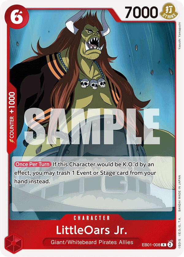 LittleOars Jr. EB01-008 Extra Booster: Memorial Collection One Piece Foil NM
