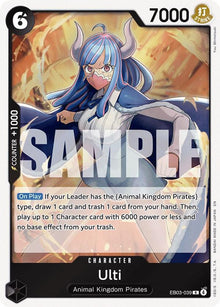 Ulti EB03-039 Rare Extra Booster: One Piece Heroines Edition One Piece Foil NM