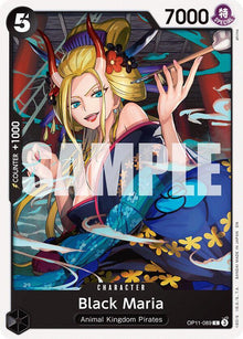 Black Maria OP11-089 Common A Fist of Divine Speed One Piece Near Mint