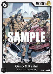 Oimo & Kashii OP04-078 Common Kingdoms of Intrigue One Piece Near Mint