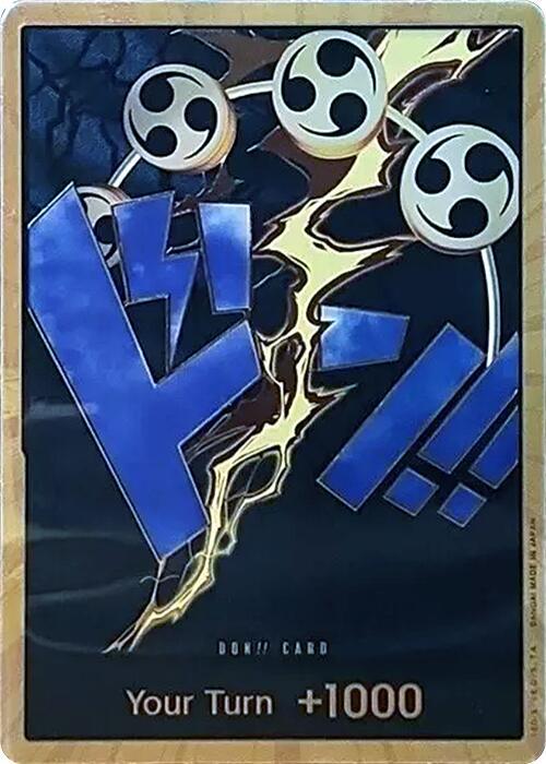 DON!! Card (Enel) (Gold) DON!! Premium Booster -The Best- One Piece Foil NM