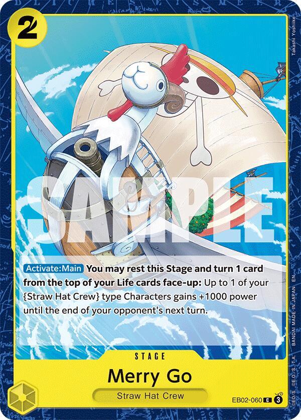 Merry Go (060) EB02-060 Common Extra Booster: Anime 25th Collection One Piece NM