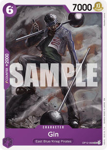 Gin OP12-068 Uncommon Legacy of the Master One Piece Near Mint