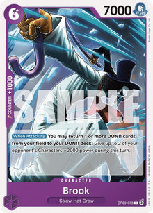 Brook (073) OP09-073 Common Emperors in the New World One Piece Near Mint