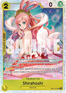 Shirahoshi (Reprint) EB01-057 Premium Booster -The Best- Vol. 2 One Piece Foil NM