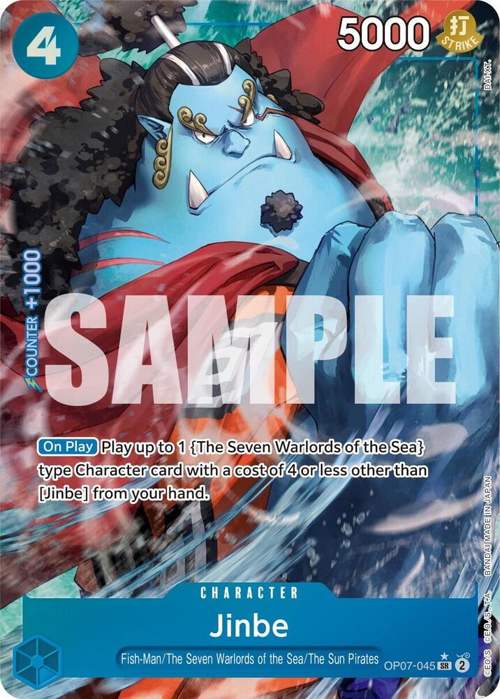 Jinbe (045) (Parallel) OP07-045 500 Years in the Future One Piece Foil NM