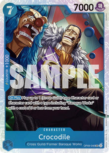Crocodile (046) OP09-046 Super Rare Emperors in the New World One Piece Foil NM