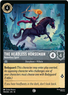 The Headless Horseman - Relentless Spirit 194/204 Lorcana NM