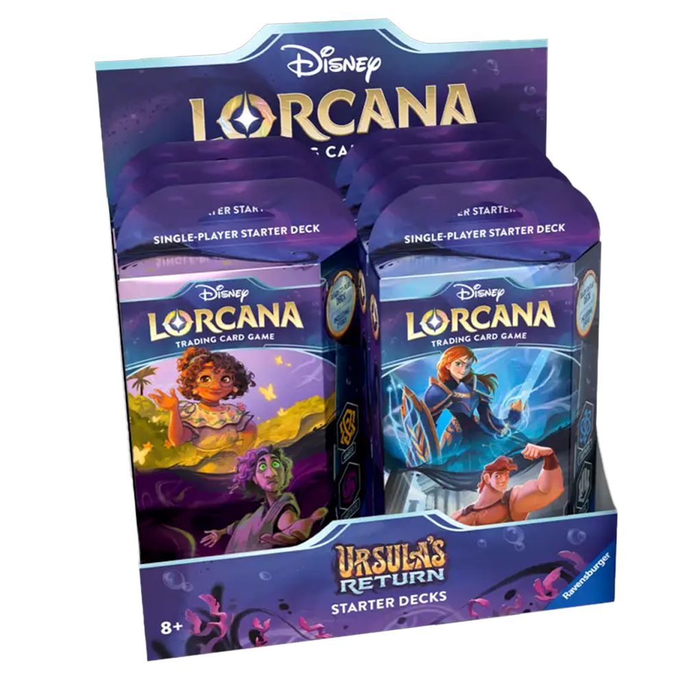 Disney Lorcana: Ursula's Return Starter Deck Display Ursula's Return Lorcana NM