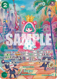 Sugar (SP) OP04-024 Super Rare Wings of the Captain One Piece Foil Near Mint