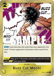 Buzz Cut Mochi OP03-119 Rare Pillars of Strength One Piece Foil Near Mint