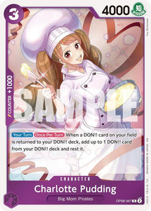 Charlotte Pudding (Reprint) OP08-067 Premium Booster -The Best- Vol. 2 One Piece Foil NM