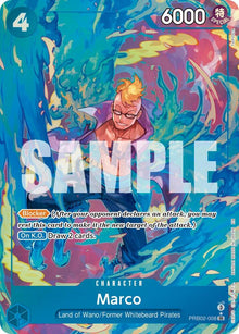 Marco (Alternate Art) PRB02-008 Premium Booster -The Best- Vol. 2 One Piece Foil NM