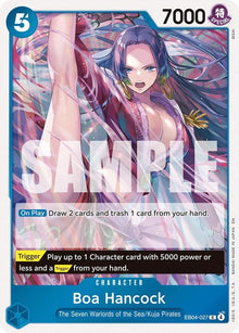 Boa Hancock EB04-027 Rare The Azure Sea's Seven One Piece Foil Near Mint