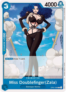 Miss Doublefinger(Zala) OP01-080 Common Romance Dawn One Piece Near Mint