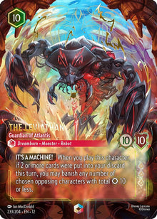 The Leviathan - Guardian of Atlantis (Enchanted) 233/204 Lorcana Holo NM