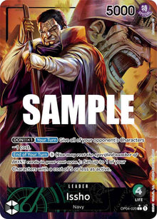 Issho (Alternate Art) OP04-020 Leader Kingdoms of Intrigue One Piece Foil NM