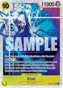 Enel EB02-052 Super Rare Extra Booster: Anime 25th Collection One Piece Foil NM
