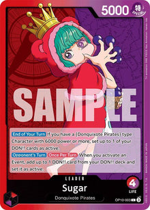 Sugar (003) OP10-003 Leader Royal Blood One Piece Near Mint