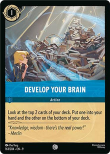 Develop Your Brain 163/204 Common Fabled Lorcana Near Mint