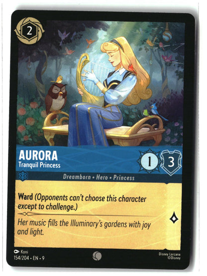 Aurora - Tranquil Princess 154/204 Common Fabled Lorcana Lightly Played