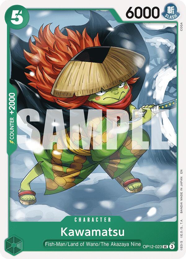 Kawamatsu OP12-023 Uncommon Legacy of the Master One Piece Near Mint