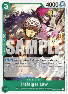 Trafalgar Law OP09-030 Uncommon Emperors in the New World One Piece Near Mint
