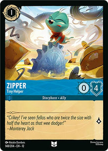 Zipper - Tiny Helper 148/204 Uncommon Wilds Unknown Lorcana Near Mint