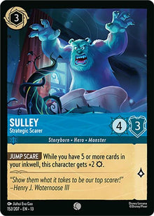 Sulley - Strategic Scarer 152/204 Common Attack of the Vine! Lorcana Near Mint