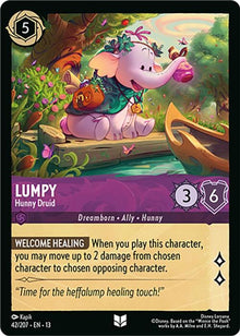 Lumpy - Hunny Druid 42/204 Uncommon Attack of the Vine! Lorcana Near Mint