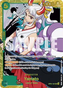 Yamato (Reprint) OP01-121 Premium Booster -The Best- One Piece Foil NM