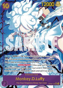 Monkey.D.Luffy (Alternate Art) OP05-119 Premium Booster -The Best- One Piece Foil NM