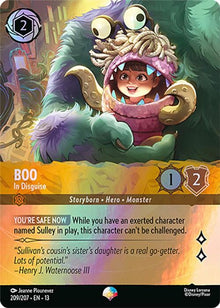 Boo - In Disguise (Epic) 209/204 Epic Attack of the Vine! Lorcana Holo Near Mint