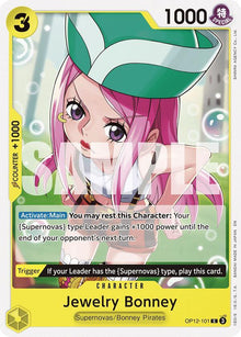 Jewelry Bonney (101) OP12-101 Common Legacy of the Master One Piece Near Mint