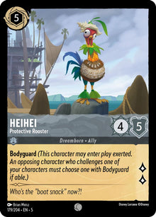 HeiHei - Protective Rooster 179/204 Common Shimmering Skies Lorcana Near Mint
