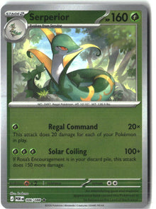 Serperior 006/088 Rare Perfect Order Pokemon Reverse Holo Near Mint