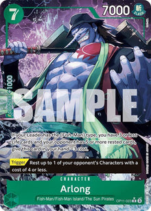 Arlong (Alternate Art) OP11-023 Rare A Fist of Divine Speed One Piece Foil NM