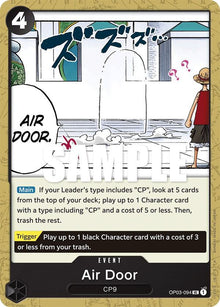 Air Door OP03-094 Uncommon Pillars of Strength One Piece Near Mint