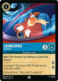 Launchpad - Sky Patrol 143/204 Common Attack of the Vine! Lorcana Near Mint