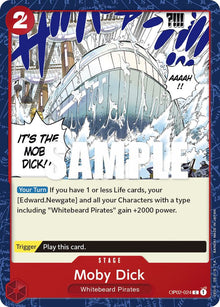 Moby Dick OP02-024 Common Paramount War One Piece Near Mint