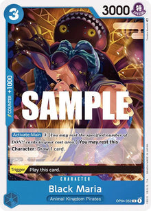 Black Maria OP04-052 Common Kingdoms of Intrigue One Piece Near Mint