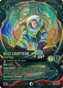 Buzz Lightyear - Jungle Ranger (Iconic) 241/204 Wilds Unknown Lorcana Holo NM