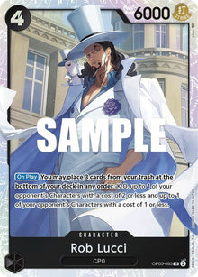 Rob Lucci (093) OP05-093 Super Rare Awakening of the New Era One Piece Foil NM
