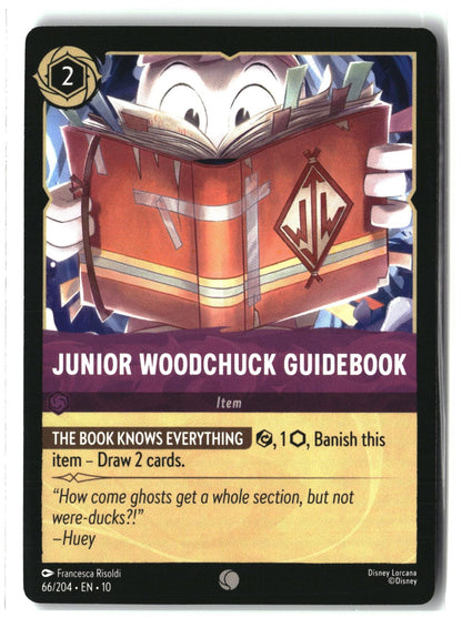 Junior Woodchuck Guidebook 66/204 Common Whispers in the Well Lorcana LP